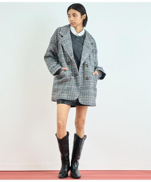 ANAP(アナップ)の「フェイクレザースカート(スカート・レディース・ブラック/ブラウン・S/M)」の13枚目の写真
