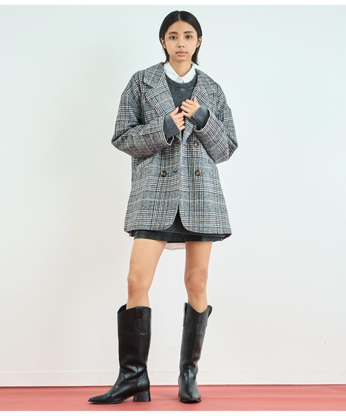 ANAP(アナップ)の「フェイクレザースカート(スカート・レディース・ブラック/ブラウン・S/M)」の14枚目の写真