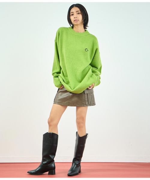 ANAP(アナップ)の「フェイクレザースカート(スカート・レディース・ブラック/ブラウン・S/M)」の18枚目の写真