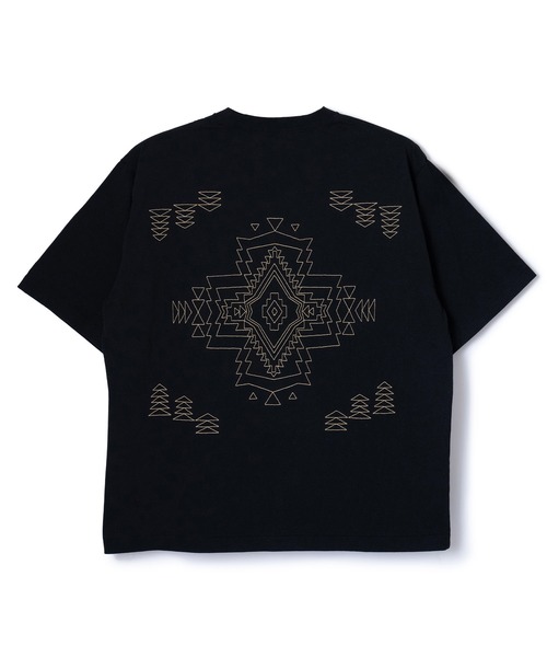 PENDLETON(ペンドルトン)の「PENDLETON/ペンドルトン 半袖Tシャツ 刺繍 ユニセックス 5275-0016(Tシャツ/カットソー・メンズ・ホワイト/ブラック/サックスブルー・L/M)」の2枚目の写真