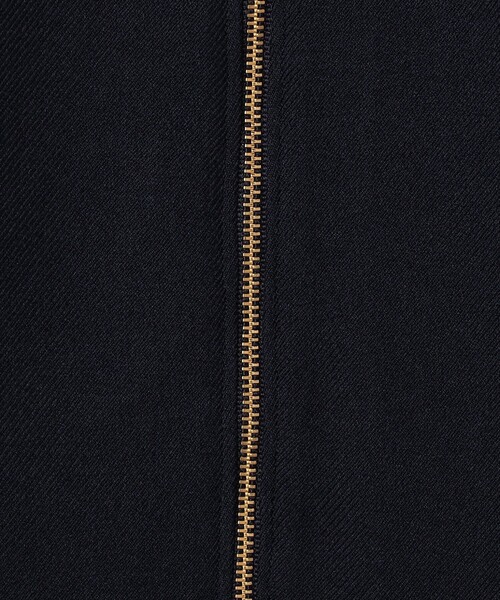 NOLLEY'S LIGHT（ノーリーズライト）の「《セットアップ可能》ウールライクツイル ポケ付きジップタイトスカート（スカート・レディース・ネイビー・36/38）」の2枚目の写真