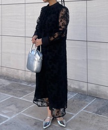 COLONY 2139 | フロッキーチュール3WAYワンピース(ドレス)