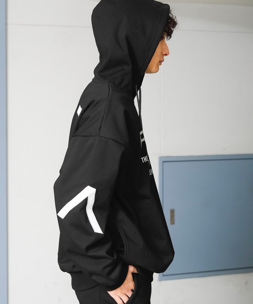 【RVCA×AZUL】ロゴ スウェット パーカー★セットアップでも◎ AZUL BY MOUSSY | RVCA×AZULオーバーサイズパーカー (スウェット