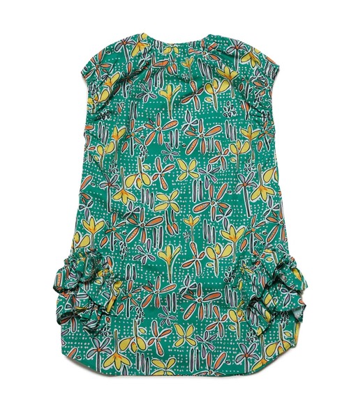 MARNI(マルニ)の「MARNI(マルニ)Kids & Junior グラフィック半袖ワンピース(ワンピース・キッズ・ダークグリーン・14Y/10Y/12Y/6Y/8Y)」の4枚目の写真