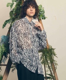 《UNISEX》【Italian Dead Stock Fabric】Prime-Over Regular Collar Shirt/プライムオーバーレギュラーカラーシャツ【MAISON SPECIAL/メゾンスペシャル】