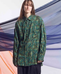 《UNISEX》【Italian Dead Stock Fabric】Prime-Over Regular Collar Shirt/プライムオーバーレギュラーカラーシャツ【MAISON SPECIAL/メゾンスペシャル】