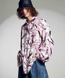 《UNISEX》【Italian Dead Stock Fabric】Prime-Over Regular Collar Shirt/プライムオーバーレギュラーカラーシャツ【MAISON SPECIAL/メゾンスペシャル】