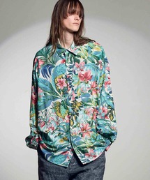 《UNISEX》【Italian Dead Stock Fabric】Prime-Over Regular Collar Shirt/プライムオーバーレギュラーカラーシャツ【MAISON SPECIAL/メゾンスペシャル】