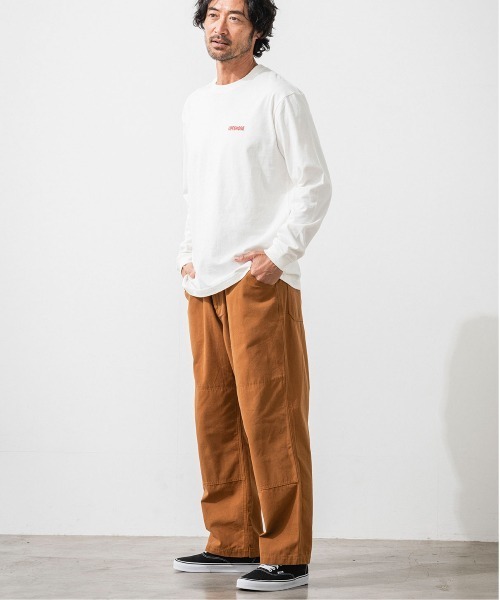 OFFSHORE（オフショア）の「ART  GRAPHIC L/S TEE/グラフィックロングスリーブティ（Tシャツ/カットソー・メンズ・オレンジ/ホワイト・M/L/S/XL）」の12枚目の写真