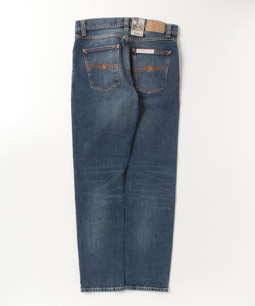 Nudie Jeans（ヌーディージーンズ）の「Solid Ollie Wild Blue ソリッドオリー　スリムフィット（デニムパンツ・メンズ・インディゴブルー・34inch/33inch/32inch/31inch/30inch/29inch/28inch）」の3枚目の写真