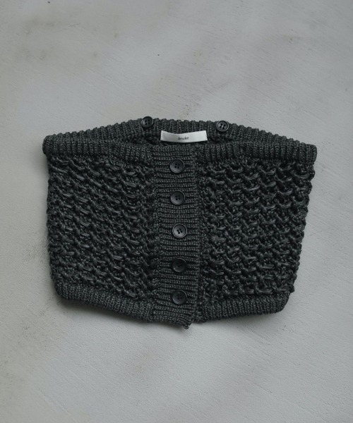 anuke（アンヌーク）の「anuke　2way Knit Bustier ニットビスチェ/62510507（キャミソール・レディース・チャコールグレー/ブラウン・ONE SIZE）」の12枚目の写真