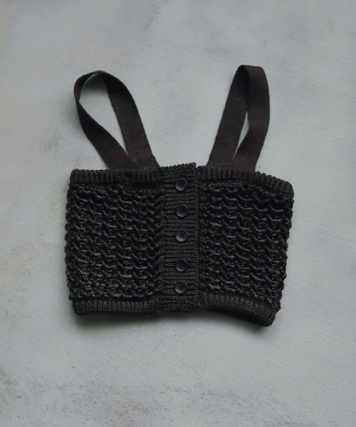 anuke（アンヌーク）の「anuke　2way Knit Bustier ニットビスチェ/62510507（キャミソール・レディース・チャコールグレー/ブラウン・ONE SIZE）」の9枚目の写真