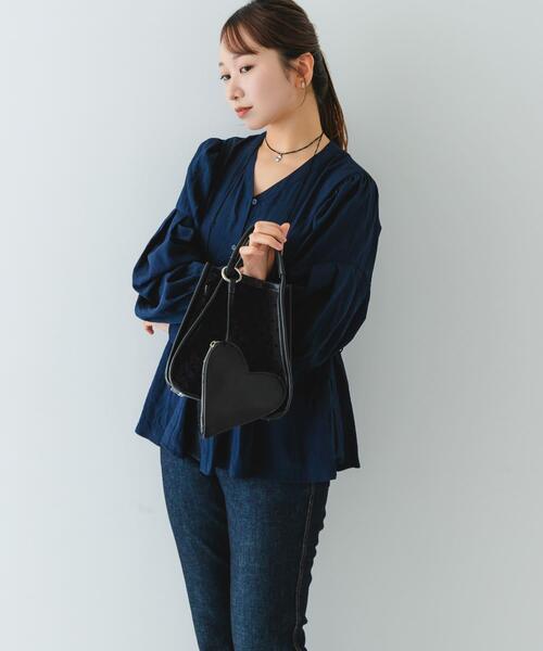 ロデスコ RODE SKO 【予約】ハートシアーサンカクハンドバッグ （BEIGE） - ファッション通販 MAGASEEK(マガシーク) RODE  SKO ハート RODE SKO ハートシアーハンドバッグ　新品未使用