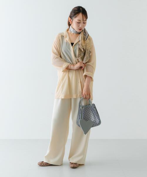 RODE SKO（ロデスコ）の「ハートシアーハンドバッグ（ハンドバッグ・レディース・ブラック/ベージュ/グレー・ONE）」の9枚目の写真