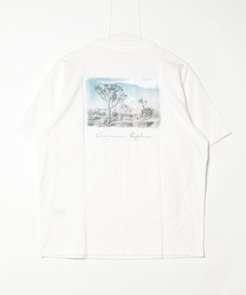BANANA REPUBLIC FACTORY STORE（バナナリパブリック ファクトリーストア）の「BANANA REPUBLIC FACTORY STORE　　日本限定 グラフィックTシャツ（Tシャツ/カットソー・メンズ・ホワイト系その他/ライトグレー/ブルー/ブラック/ホワイト/ヘザーグレー/グレー・S/M/L/XL）」の10枚目の写真