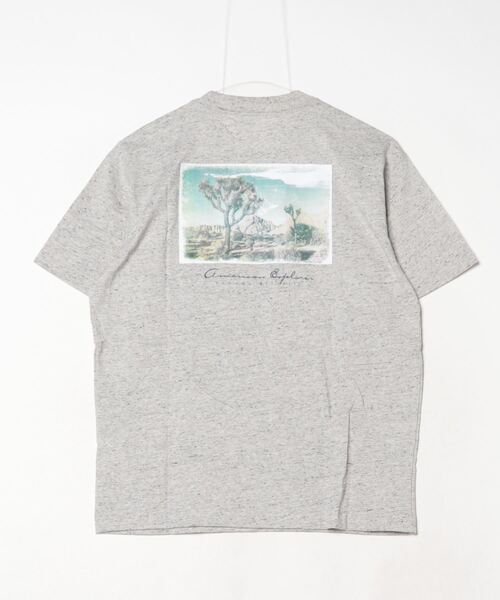BANANA REPUBLIC FACTORY STORE（バナナリパブリック ファクトリーストア）の「BANANA REPUBLIC FACTORY STORE　　日本限定 グラフィックTシャツ（Tシャツ/カットソー・メンズ・ホワイト系その他/ライトグレー/ブルー/ブラック/ホワイト/ヘザーグレー/グレー・S/M/L/XL）」の20枚目の写真