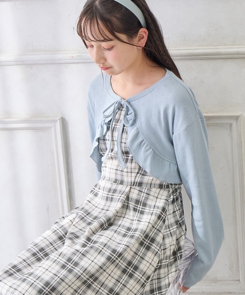 バーバリー 女の子ワンピースとボレロ