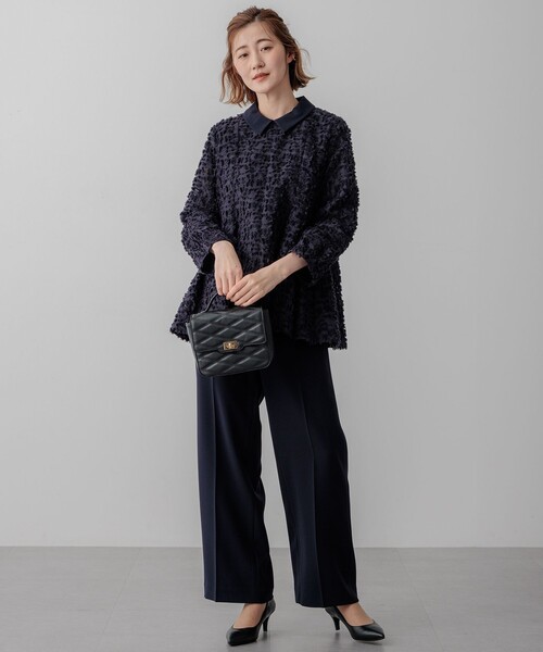 セール】【VERYコラボ】ボタニカル カットジャカード ブラウス（シャツ