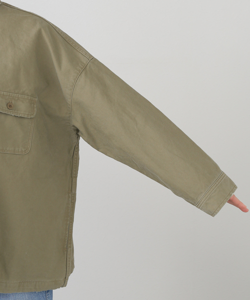 JOURNAL STANDARD LUXE(ジャーナルスタンダード ラックス)の「バックサテンCPOシャツブルゾン(その他アウター・レディース・サファリグリーン・FREE)」の17枚目の写真