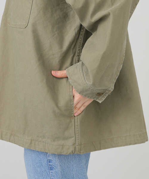 JOURNAL STANDARD LUXE(ジャーナルスタンダード ラックス)の「バックサテンCPOシャツブルゾン(その他アウター・レディース・サファリグリーン・FREE)」の19枚目の写真