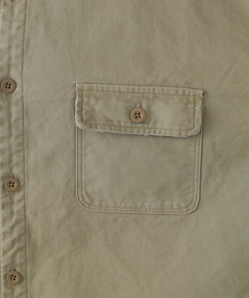 JOURNAL STANDARD LUXE(ジャーナルスタンダード ラックス)の「バックサテンCPOシャツブルゾン(その他アウター・レディース・サファリグリーン・FREE)」の20枚目の写真