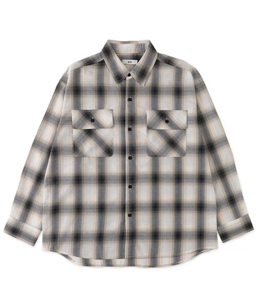 WEGO(ウィゴー)の「WEGO/オンブレチェックシャツ(シャツ/ブラウス・メンズ・その他6/その他1/その他2/その他3/その他5/その他4/その他7/その他8/その他9/その他10・SMALL/MEDIUM/LARGE)」の12枚目の写真