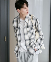 WEGO | WEGO/【25年春夏新作】オンブレチェックシャツ(シャツ/ブラウス)