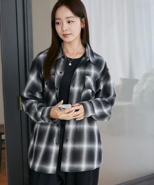 WEGO（ウィゴー）の「WEGO/【25年春夏新作】オンブレチェック