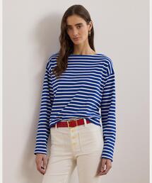 00s「Ralph Lauren」Border Long T-shirt｜2000年代「ラルフ