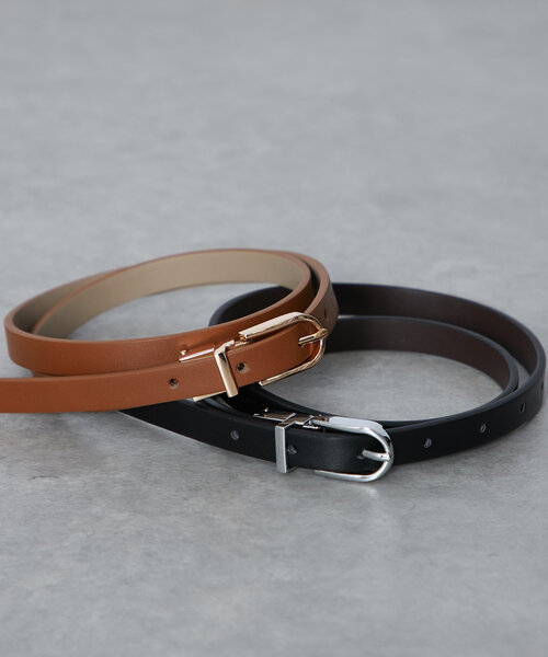 un dix cors(アンディコール)の「リバーシブルベルト(ベルト・レディース・ブラック/キャメル・FREE)」の12枚目の写真