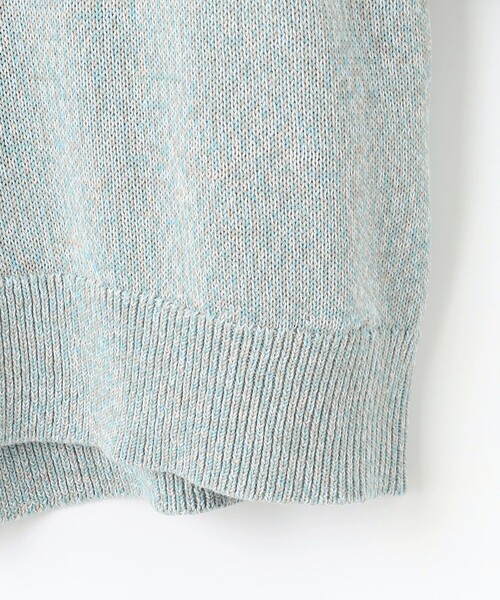 J.PRESS(ジェイプレス)の「【洗える】GIMA COTTON ミックスカラー Vネック ニット(ニット/セーター・レディース・イエロー系3/ライトグリーン系3/グレー系3・LARGE/MEDIUM)」の17枚目の写真