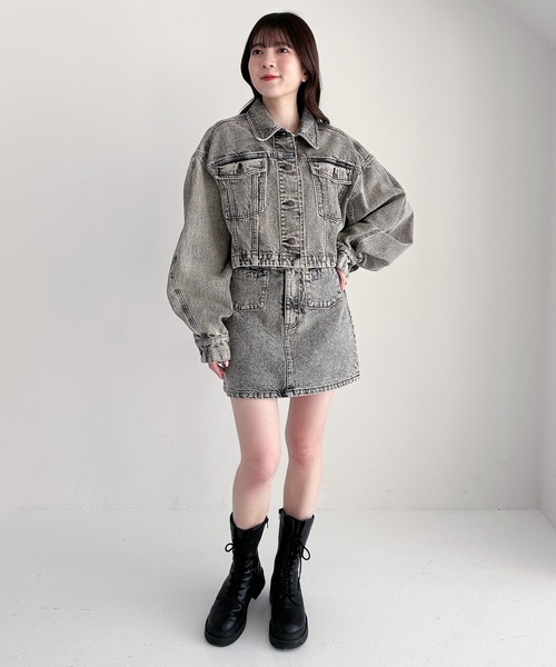 Shellerシェリエ　OKAYAMA DENIM ミニスカート MINI SKIRT – shéller / シェリエ