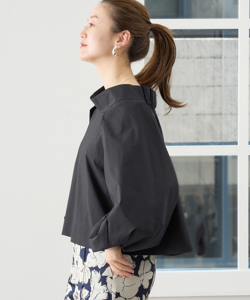 IENA（イエナ）の「スタンドオーバーブラウス（シャツ/ブラウス）」 - WEAR