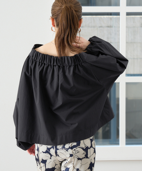 【IENA】スタンドオーバーブラウス　2WAY IENA（イエナ）の「スタンドオーバーブラウス（シャツ/ブラウス）」 - WEAR