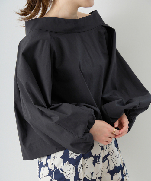 IENA（イエナ）の「スタンドオーバーブラウス（シャツ/ブラウス）」 - WEAR