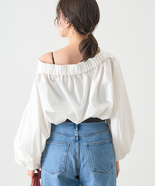 IENA（イエナ）の「スタンドオーバーブラウス（シャツ/ブラウス）」 - WEAR