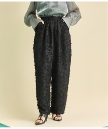 Settimissimo（セッティミッシモ）の「フリンジ ジャガード タック パンツ（その他パンツ）」