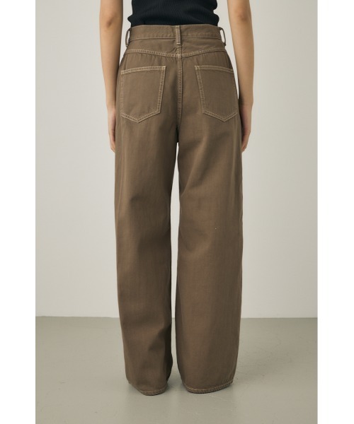 M_（エムアンダーバー）の「【M_】OC DENIM LOOSE STRAIGHT（デニムパンツ・レディース・カーキ/ブルー・0/1/2）」の21枚目の写真