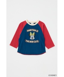 MD PATCHED RAGLAN Tシャツ / MINNIE