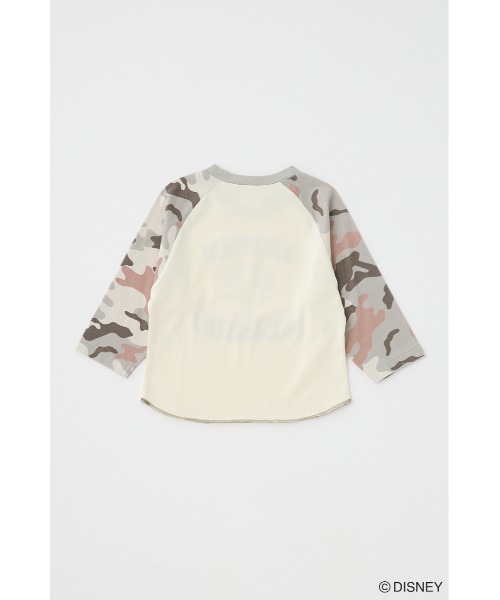 Disney SERIES CREATED by MUS(ディズニーシリーズクリエイテッドバイエムユーエス)の「MD PATCHED RAGLAN Tシャツ / MINNIE(Tシャツ/カットソー・レディース・グレー系その他/ネイビー/イエロー・FREE)」の18枚目の写真