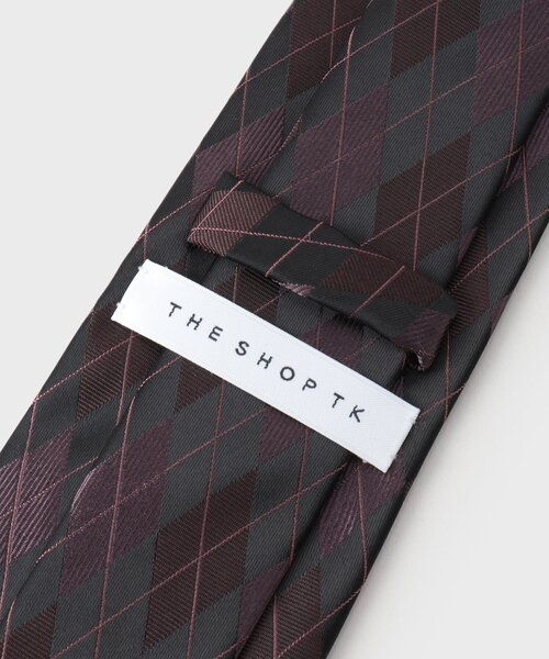 THE SHOP TK (ザ ショップ ティーケー )の「シャドーパターンアソート柄ネクタイ アーガイル/千鳥(ネクタイ・メンズ・ワイン系1/ネイビー系1/ネイビー系2/ワイン系/ブルーグリーン/グレー系2・00)」の10枚目の写真