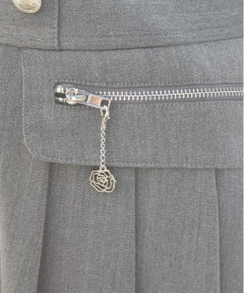 axes femme（アクシーズファム）の「ジップ×フィッシュテールスカート（スカート・レディース・ブラック/グレー/カーキ・FREE）」の6枚目の写真