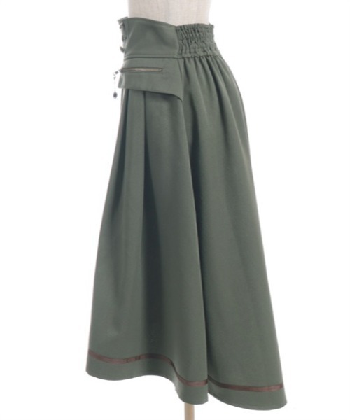 ジップ×フィッシュテールスカート（スカート）｜axes femme