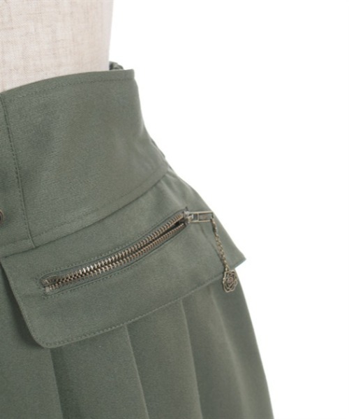 axes femme（アクシーズファム）の「ジップ×フィッシュテールスカート（スカート・レディース・ブラック/グレー/カーキ・FREE）」の13枚目の写真