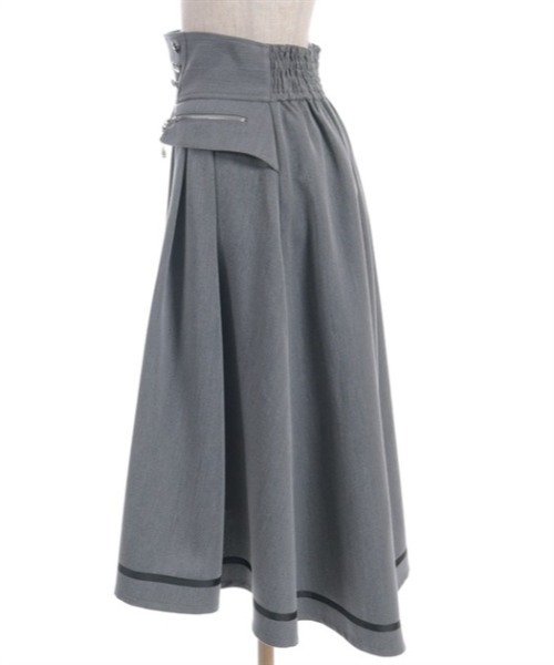 ジップ×フィッシュテールスカート（スカート）｜axes femme