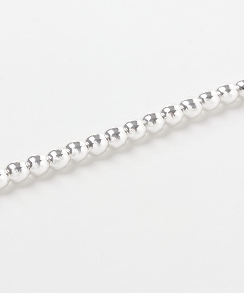 URBAN RESEARCH（アーバンリサーチ）の「decor『デコール』　Hematite6mmBallnecklace（ネックレス・レディース・シルバー・-）」の8枚目の写真