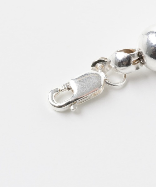 URBAN RESEARCH（アーバンリサーチ）の「decor『デコール』　Hematite6mmBallnecklace（ネックレス・レディース・シルバー・-）」の10枚目の写真