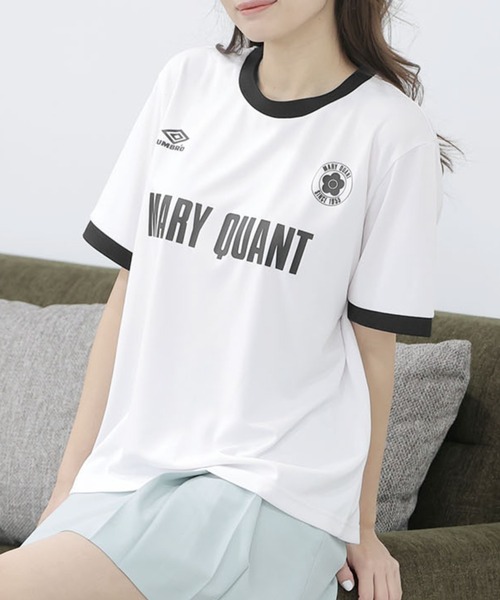 UMBROコラボ スポーツMIX＜MARY QUANT＞ゲームTシャツ 半袖 MARY QUANT ONLINE SHOP｜マリークヮントオンラインショップ