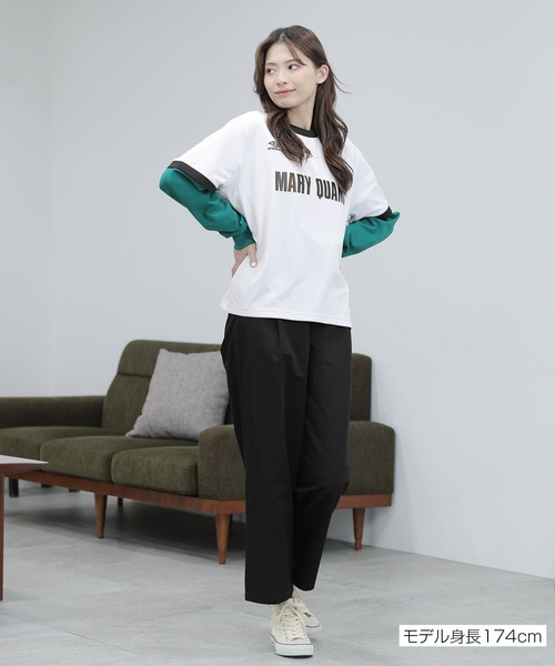 UMBROコラボ スポーツMIX＜MARY QUANT＞ゲームTシャツ 半袖 MARY QUANT ONLINE SHOP｜マリークヮントオンラインショップ