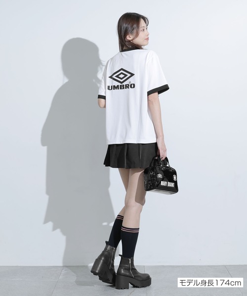 UMBROコラボ スポーツMIX＜MARY QUANT＞ゲームTシャツ 半袖 MARY QUANT ONLINE SHOP｜マリークヮントオンラインショップ